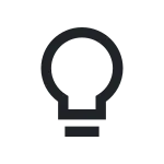 Lightbulb SVG Icon